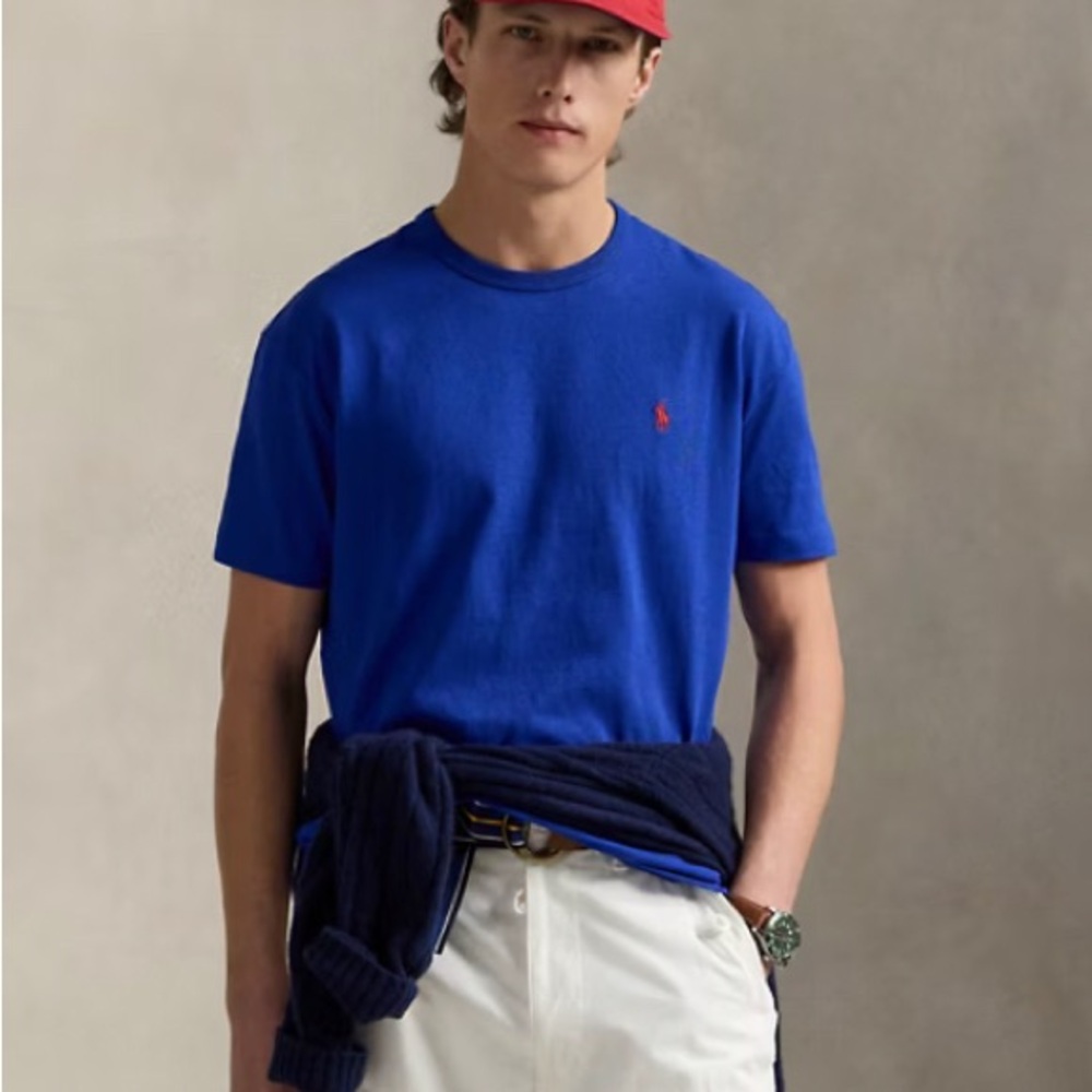 Polo Ralph Lauren Youth Classic Fit Heavyweight Jersey T-Shirt Size XL